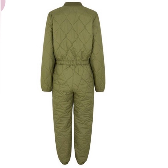 Global Funk G-Isolde jumpsuit women’s Small Pale Olive - Picture 4 of 4